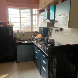 Kitchen in 2 BHK Apartment at Futuristic The Spectrum, Tathawade – for Sale
