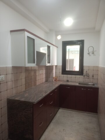 Kitchen in 3 BHK Builder Floor at Vasant Kunj Enclave – for Rent