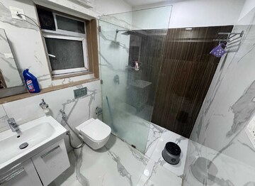 Bathroom in 2 BHK Apartment at RNA NG Eclat, Andheri West – for Rent