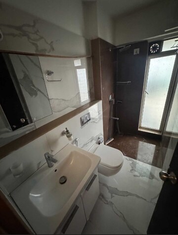 Washroom in 2 BHK Apartment at RNA NG Eclat, Andheri West – for Rent