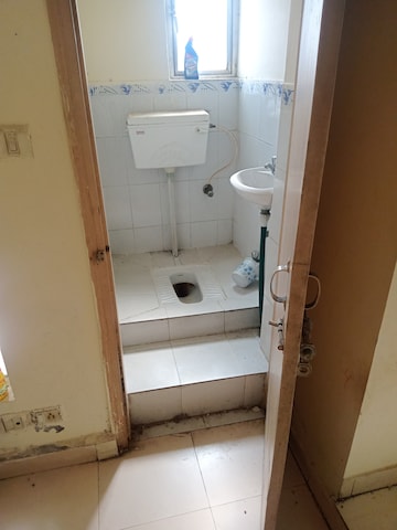 Bathroom in 1 BHK Apartment at LandCraft River Heights, Raj Nagar Extension – for Rent