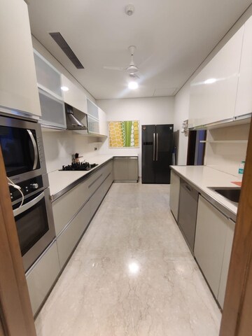 Kitchen in 5 BHK Apartment at Rustomjee Crown, Prabhadevi – for Rent