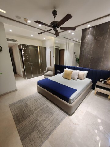 Living Room in 5 BHK Apartment at Rustomjee Crown, Prabhadevi – for Rent