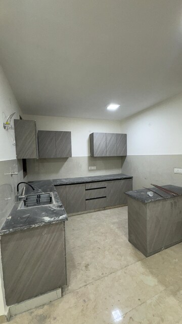 Kitchen in 3 BHK Builder Floor at Palm Residency Chhatarpur, Chattarpur – for Rent
