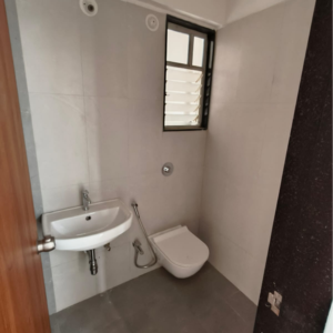 Bathroom in 2.5 BHK Apartment at Krisala 41 Elite, Tathawade – for Sale