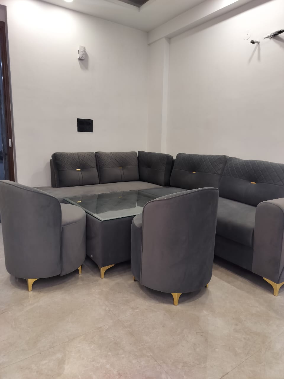 1 BHK + Pooja Room Builder Floor For Rent in Village Kishan Garh 