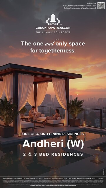 Swimming Pool in 2 BHK Apartment at Andheri West – for Sale
