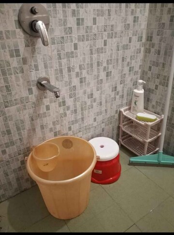 Bathroom in 1 BHK Apartment at Swapnapurti CHS Kharghar, Kharghar – for Rent