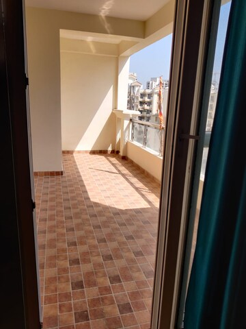 Balcony in 3 BHK Apartment at MI Rustle Court, Gomti Nagar – for Rent