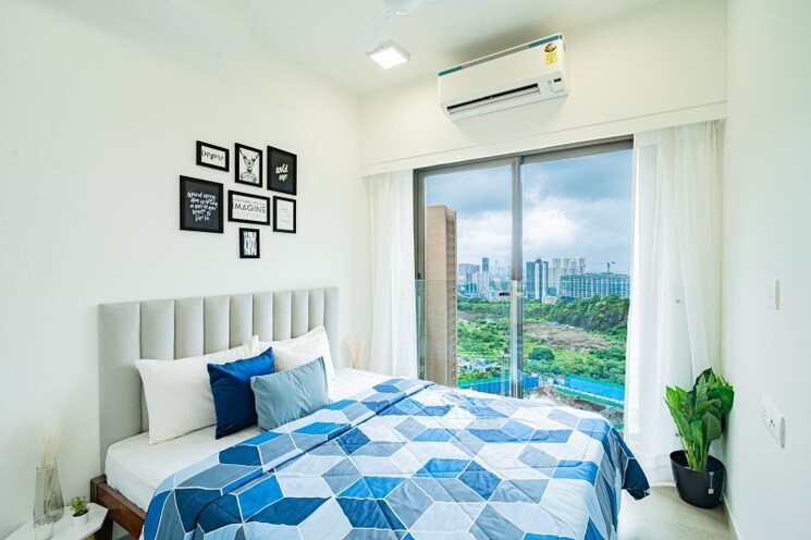 Bedroom, kanakia-silicon-valley 2 Bedroom 660 Sq.Ft. Apartment In Powai Mumbai 8994020