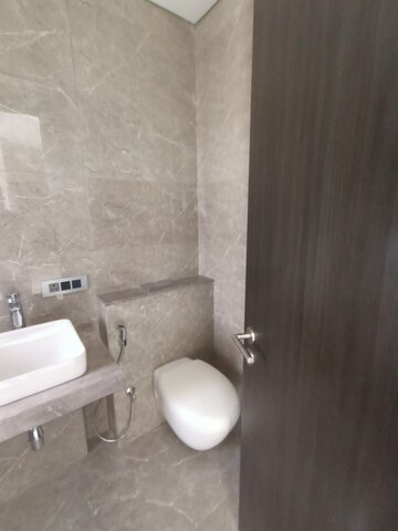 Bathroom in 3 BHK Apartment at Oberoi Realty Enigma And Eternia, Mulund West – for Rent