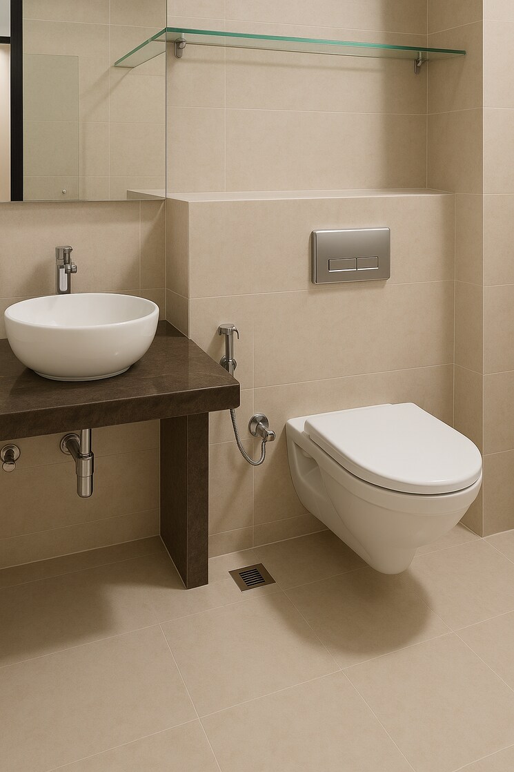 Bathroom, godrej-prime 2 Bedroom 690 Sq.Ft. Apartment In Chembur Mumbai 8993695