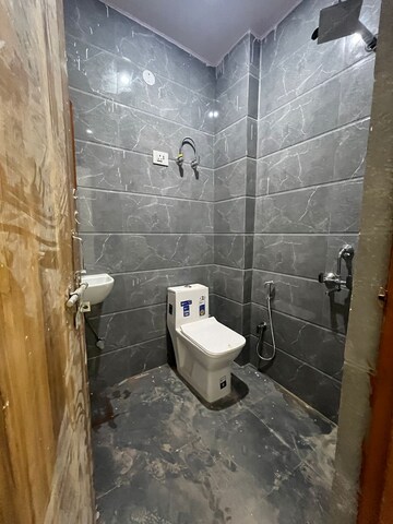 Bathroom in 1 BHK Builder Floor at Risland Sky Mansion, Chattarpur – for Rent
