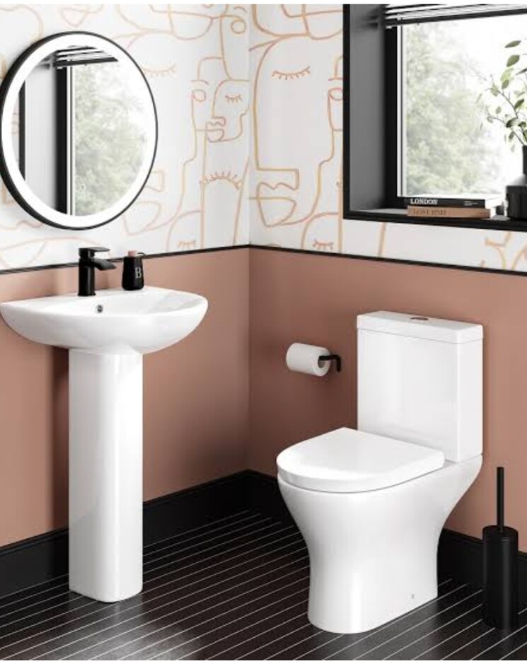 Bathroom, dwarkadhish-residency 3 Bedroom 1500 Sq.Ft. Villa In Pimpri Chinchwad Pcmc Pune 8985061