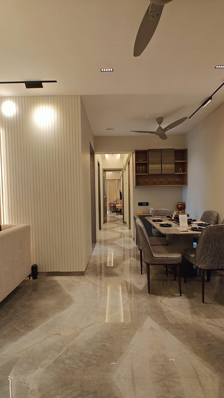 Living Room, solidago-the-castle 2 Bedroom 617 Sq.Ft. Apartment In Borivali West Mumbai 8994254