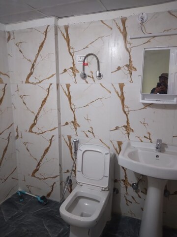 Bathroom in 4 BHK Apartment at Migsun Twiinz, Eta Ii Greater Noida – for Rent