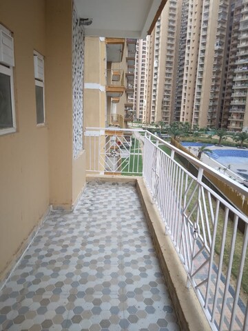 Balcony in 4 BHK Apartment at Migsun Twiinz, Eta Ii Greater Noida – for Rent