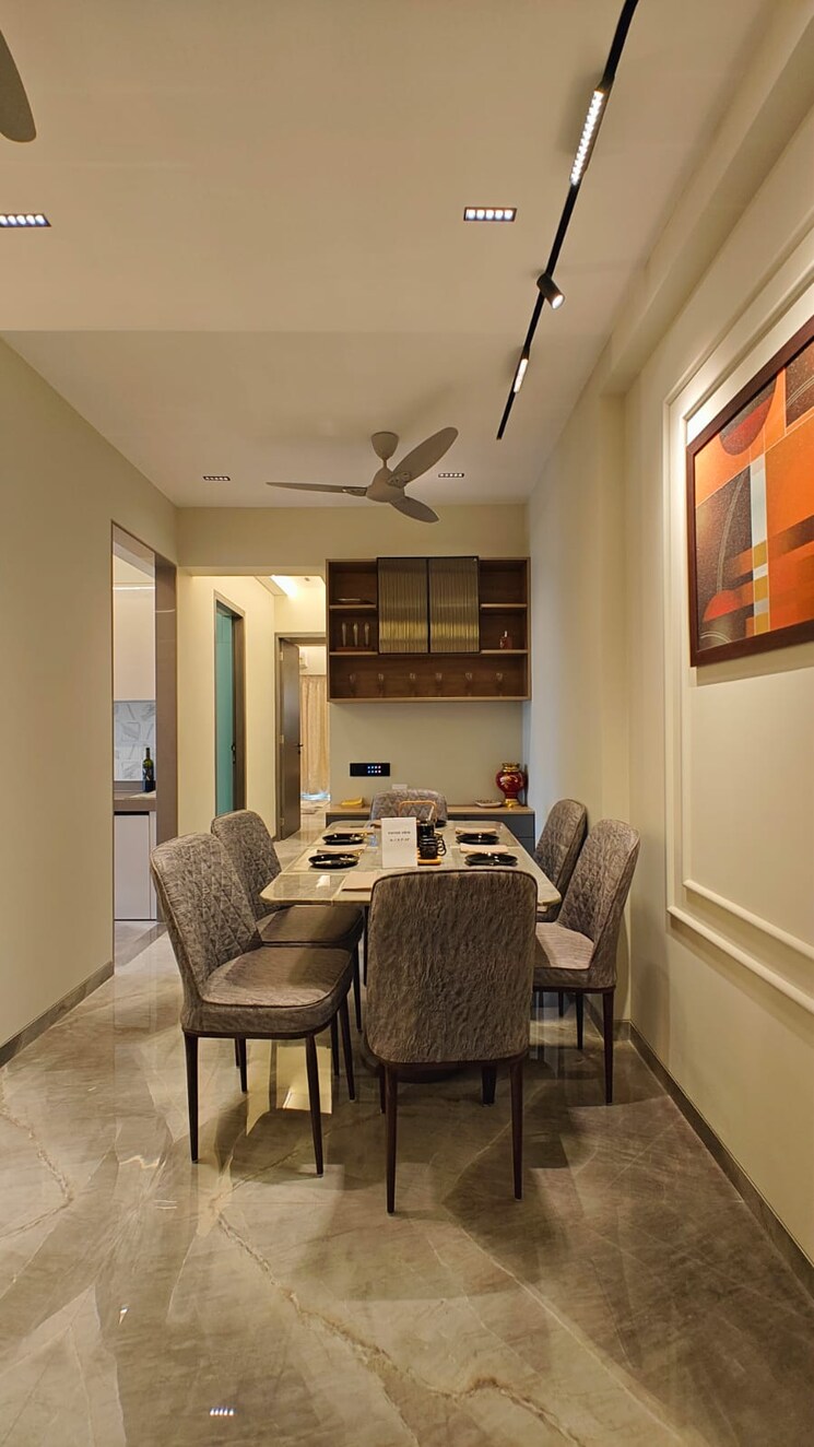 Living Room, solidago-the-castle 3 Bedroom 812 Sq.Ft. Apartment In Borivali West Mumbai 8994341