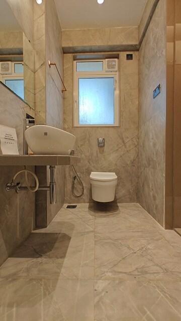 Bathroom in 3 BHK Apartment at Solidago The Castle, Borivali West – for Sale