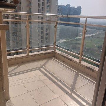 Balcony in 3 BHK Apartment at Gaur Saundaryam Phase II, Tech Zone 4 Greater Noida – for Rent