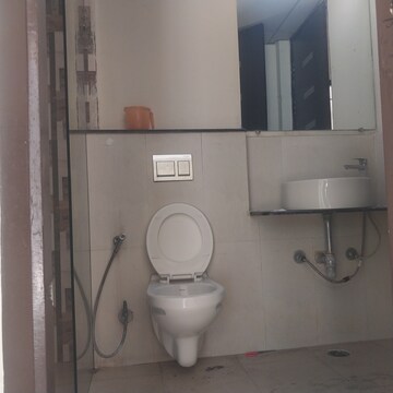 Bathroom in 3 BHK Apartment at Gaur Saundaryam Phase II, Tech Zone 4 Greater Noida – for Rent