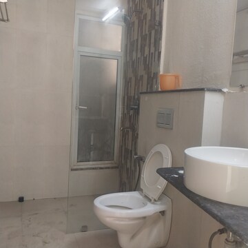 Bathroom in 3 BHK Apartment at Gaur Saundaryam Phase II, Tech Zone 4 Greater Noida – for Rent