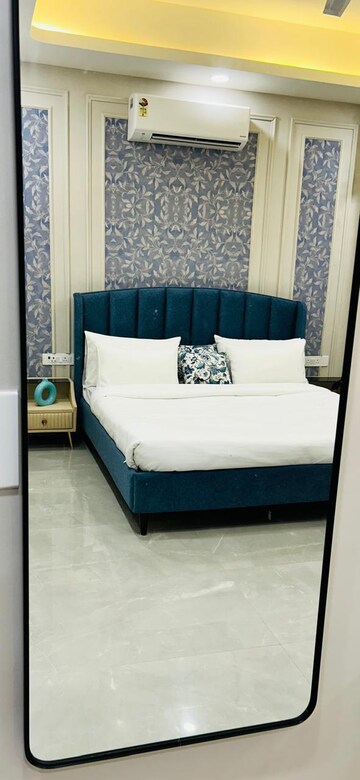 Bedroom in 2 BHK Builder Floor at Ansal Sushant Apartments, Sushant Lok I – for Rent