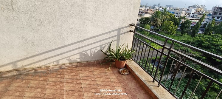 Balcony, kumar-periwinkle 2 Bedroom 787 Sq.Ft. Apartment In Kharadi Pune 8994520