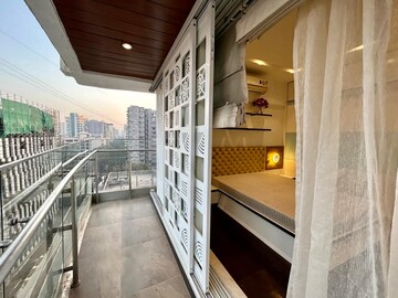 Balcony in 2 BHK Apartment at Dheeraj Celestial, Bandra West – for Rent
