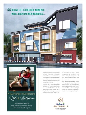 4 BHK Villa – Exterior View View at Mahagiri Golden Hills, Munganoor - for Sale