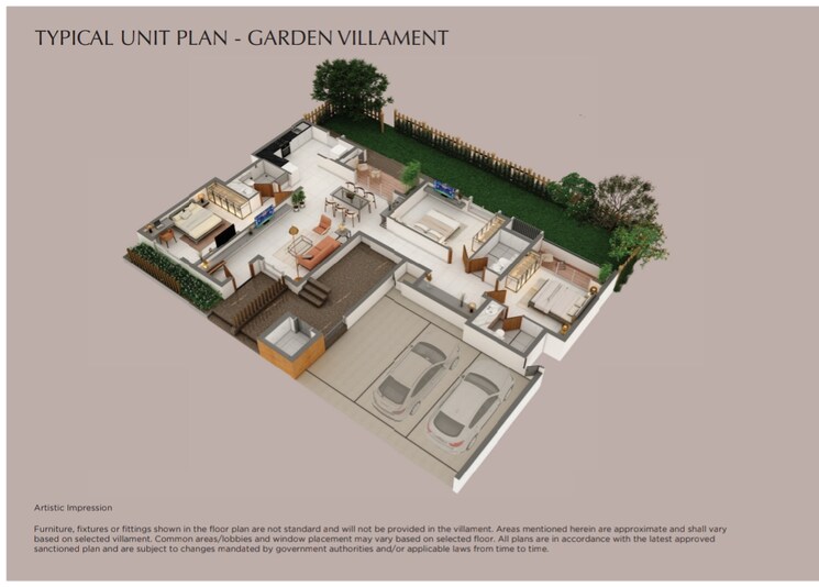 Master Plan, provident-deansgate 3 Bedroom 1927 Sq.Ft. Villa In Kempalingapura Bangalore 8994622