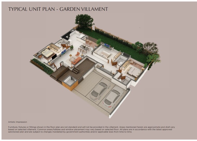 Master Plan, provident-deansgate 3 Bedroom 1927 Sq.Ft. Villa In Kempalingapura Bangalore 8994622