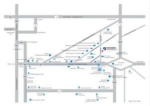 3 BHK Villa – Map Location View at Provident Deansgate, Kempalingapura - for Sale