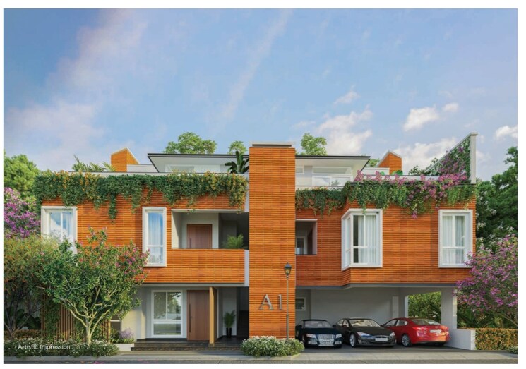 Exterior View, provident-deansgate 3 Bedroom 1927 Sq.Ft. Villa In Kempalingapura Bangalore 8994622