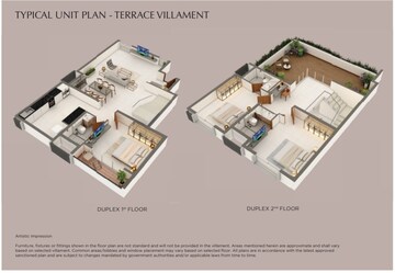 Floor Plan in 3 BHK Villa at Provident Deansgate, Kempalingapura – for Sale