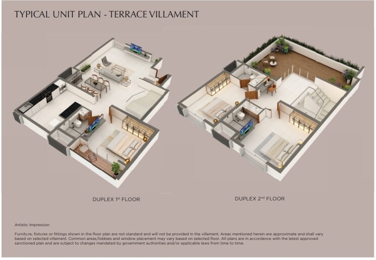 Floor Plan, provident-deansgate 3 Bedroom 2166 Sq.Ft. Villa In Kempalingapura Bangalore 8994637