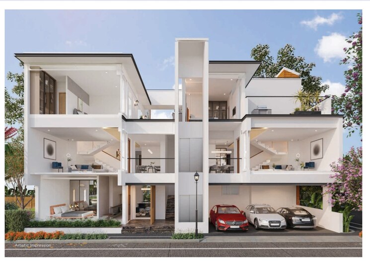 Exterior View, provident-deansgate 3 Bedroom 2166 Sq.Ft. Villa In Kempalingapura Bangalore 8994637