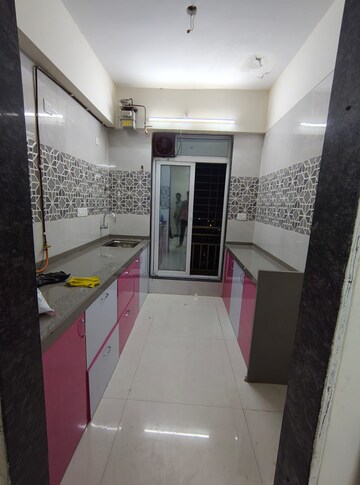 Kitchen in 1 BHK Apartment at Welkin Mannat, Ghansoli – for Rent