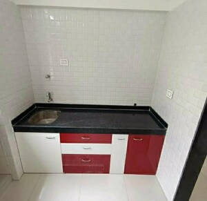 Kitchen in 2 BHK Apartment at Rustomjee Global City Avenue, Virar West – for Sale