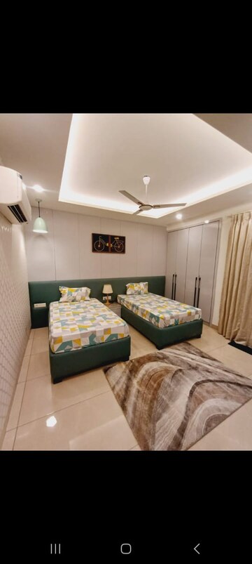 Bedroom in 3 BHK Apartment at Purvanchal Royal City, Chi V Greater Noida – for Rent