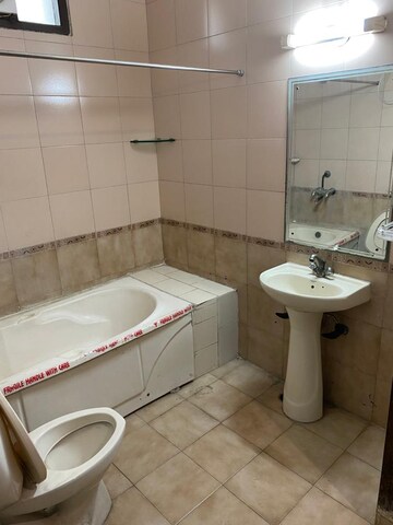 Bathroom in 4 BHK Builder Floor at Sector 30 – for Rent