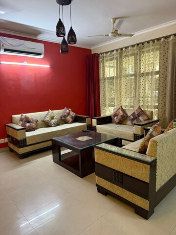 Living Room in 3 BHK Apartment at Army Sispal Vihar, Sector 49 – for Rent