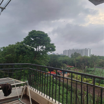 Balcony in 2 BHK Apartment at Amanora Neo Towers, Amanora Park Town – for Rent