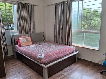Bedroom in 1 BHK Apartment at Quality Opal, Kondhwa – for Rent