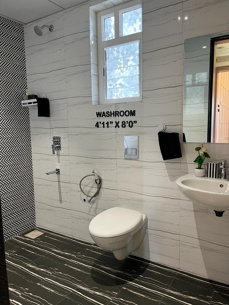 Bathroom, gagan-adira 2 Bedroom 820 Sq.Ft. Builder Floor In Wagholi Pune 8995054