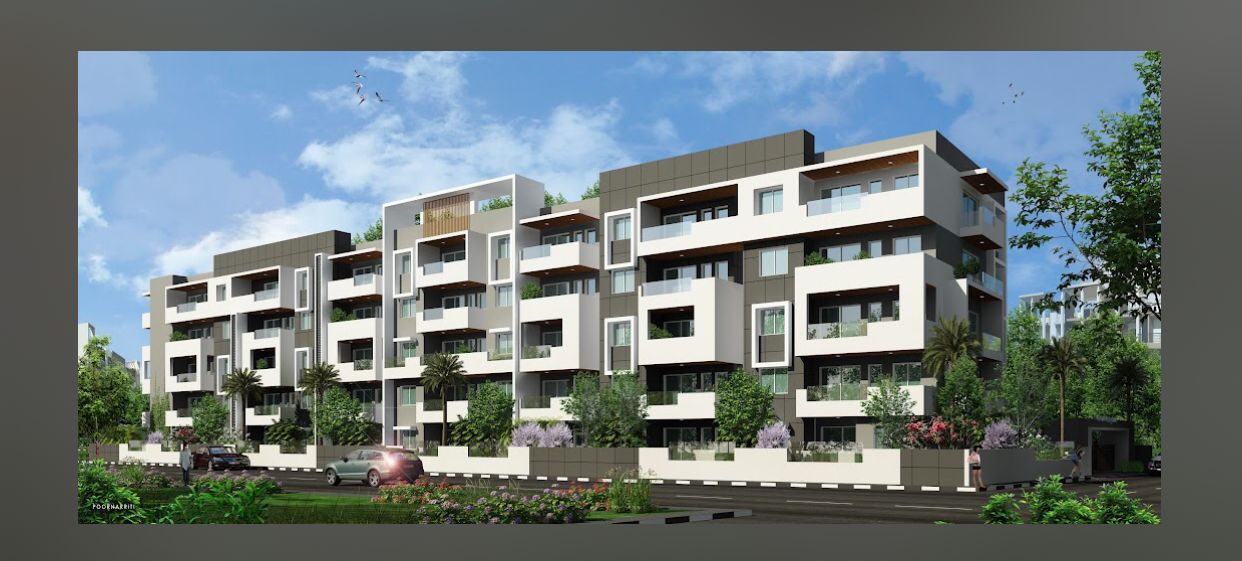 3 BHK 1370 Sq.Ft. Apartment in Creative Elegance