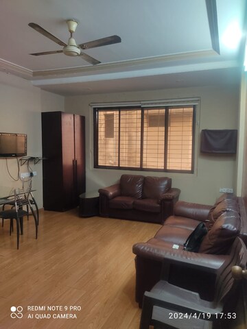 Living Room in 1 BHK Apartment at Queens View Walkeshwar, Walkeshwar – for Rent