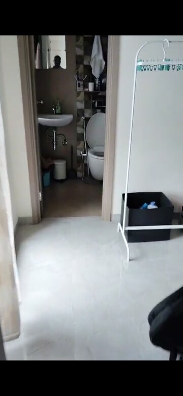Bathroom in 1 BHK Apartment at Ajmera Greenfinity, Wadala East – for Rent