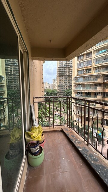 Balcony in 3 BHK Apartment at Yarrow Apartment, Powai – for Rent