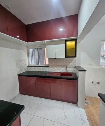 Kitchen in 2 BHK Apartment at Trendsquares Ambience, Thanisandra Main Road – for Rent